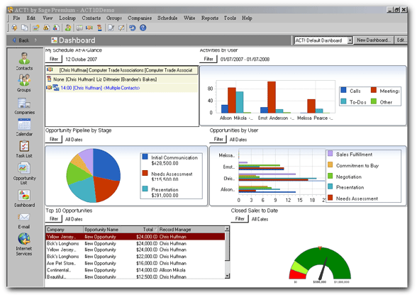 act by sage premium 2010