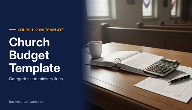 Church Budget Template: Categories, Ministry Lines and Tracking It in Fund Accounting Software