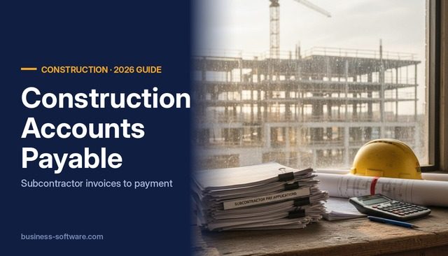 Construction Accounts Payable: Subcontractor Invoices, Retainage and Approvals