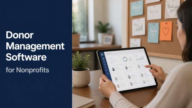 Donor management software for nonprofits in 2026