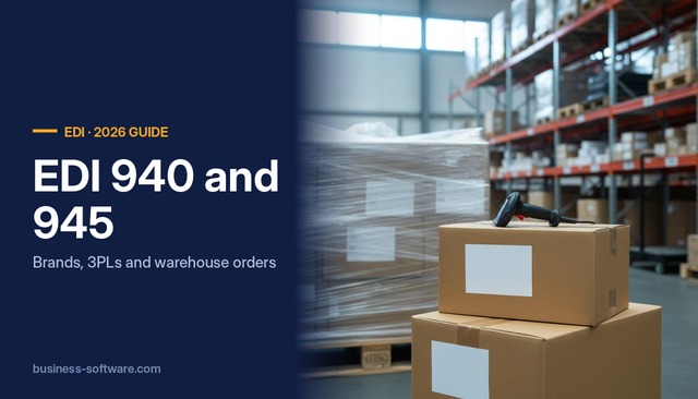 EDI 940 and 945: How Brands and 3PLs Exchange Warehouse Orders