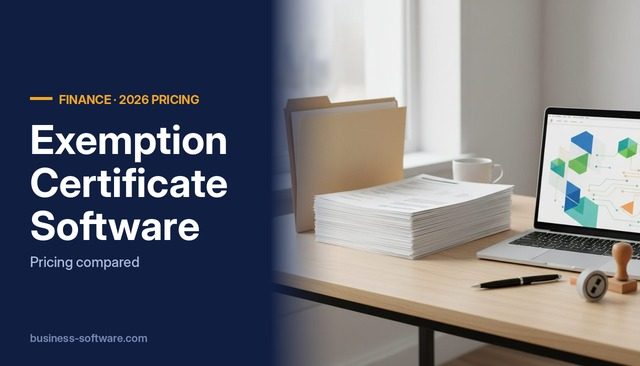 Exemption Certificate Management Software: Collecting and Validating Sales Tax Certificates