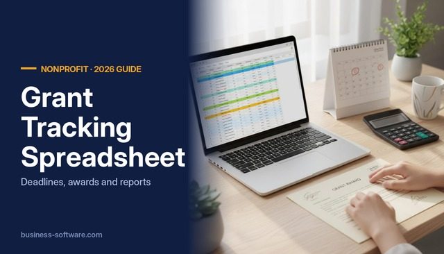 Grant Tracking Spreadsheet: A Template for Deadlines, Awards and Reporting