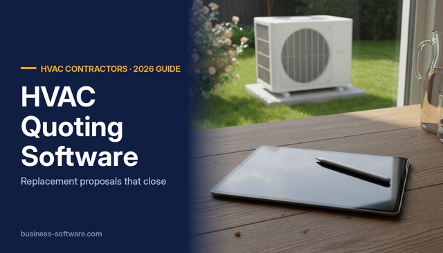 HVAC Quoting Software for Replacement and Install Sales (2026)