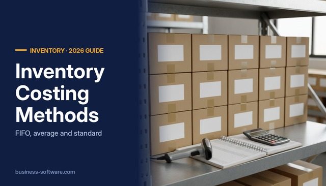 Inventory Costing Methods: FIFO, Average, Standard and Specific Identification in ERP
