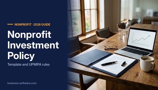 Nonprofit Investment Policy Statement: Template, UPMIFA Rules and Board Oversight