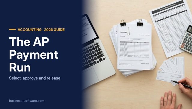 Payment Run: How AP Teams Select, Approve and Release Vendor Payments in an ERP