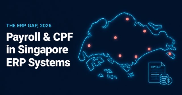 Payroll and CPF (2026): The Gap Every Singapore ERP Leaves You to Fill