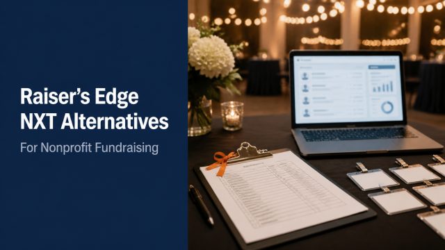 Raiser's Edge NXT alternatives for nonprofits in 2026