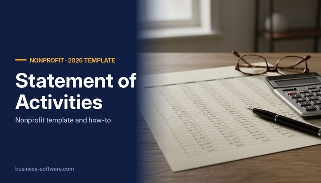 Statement of Activities: How Nonprofits Prepare It, With a Template