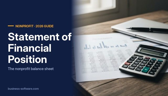 Statement of Financial Position for Nonprofits: Layout, Net Asset Classes and Template