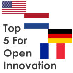 Top 5 Countries for Open Innovation