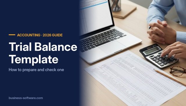 Trial Balance Template: How to Prepare and Check a Trial Balance