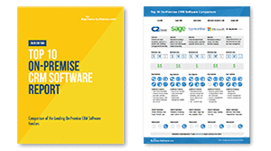Top 10 On-Premise CRM Software