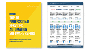 Top 10 Professional Services Automation Software