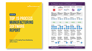 Top 15 Process Manufacturing Software
